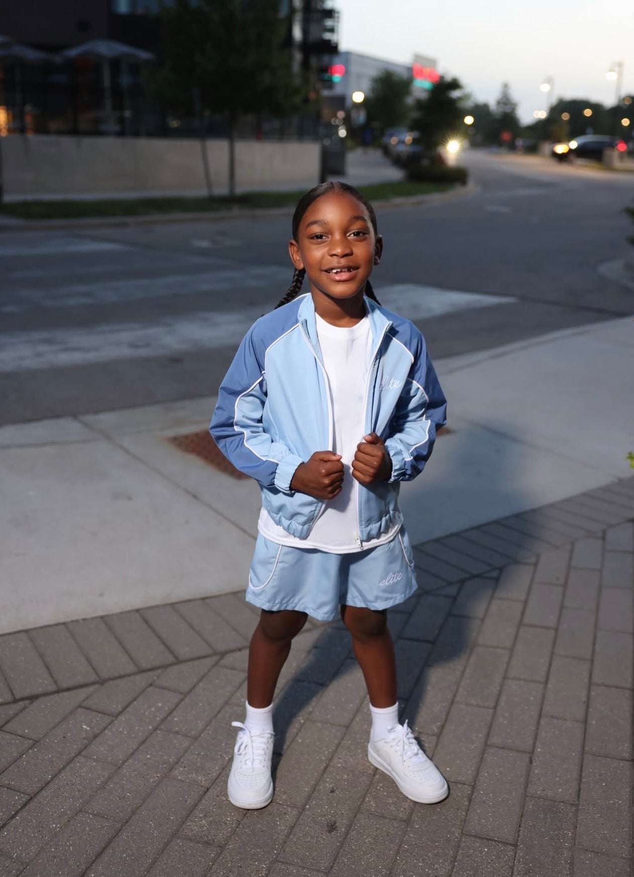 Elite kids boy short set